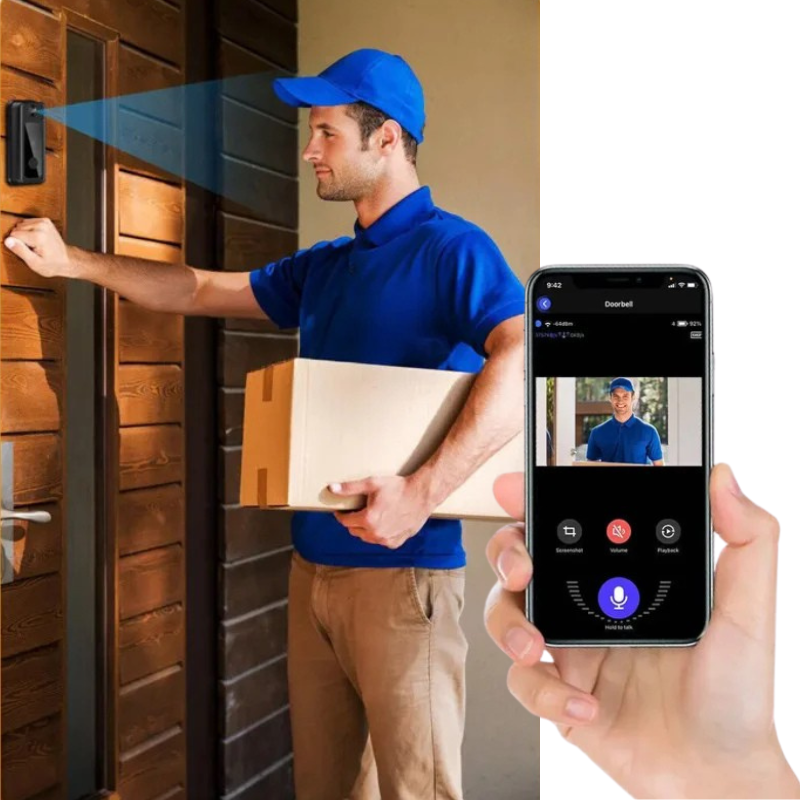 Wireless Doorbell With Camera