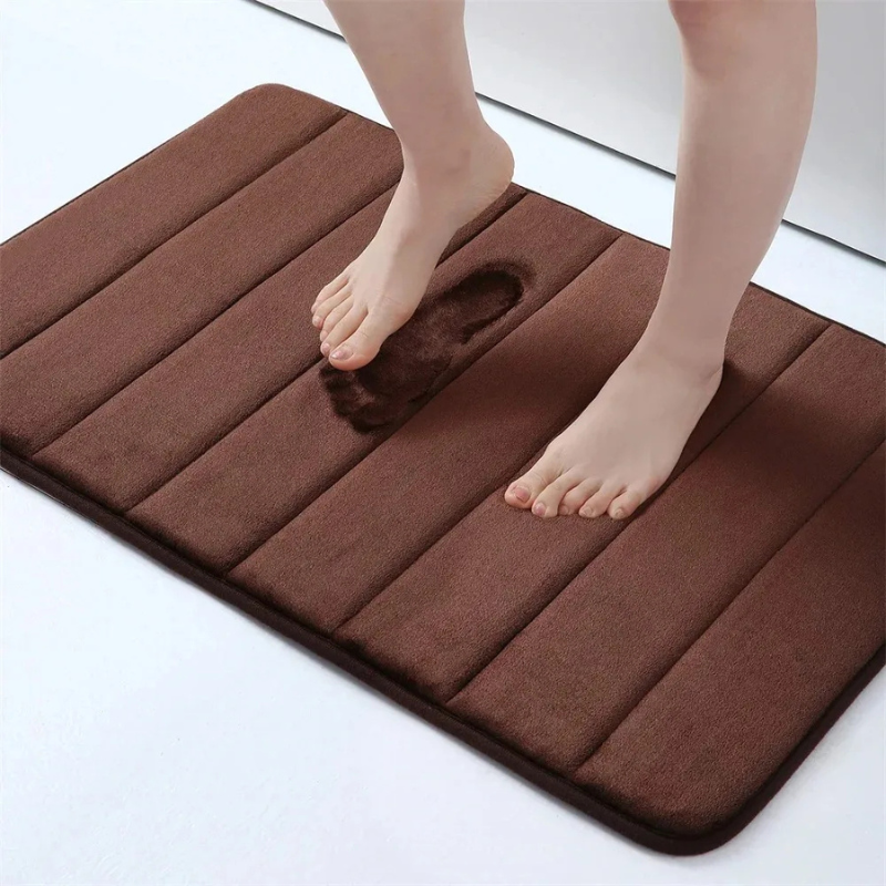 Absorbent Memory Foam Bathroom Mat